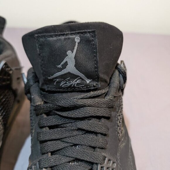 Nike Air Jordan 4 Retro Black Cat 2020 CU1110-010 Men Size 10 - Picture 6 of 13